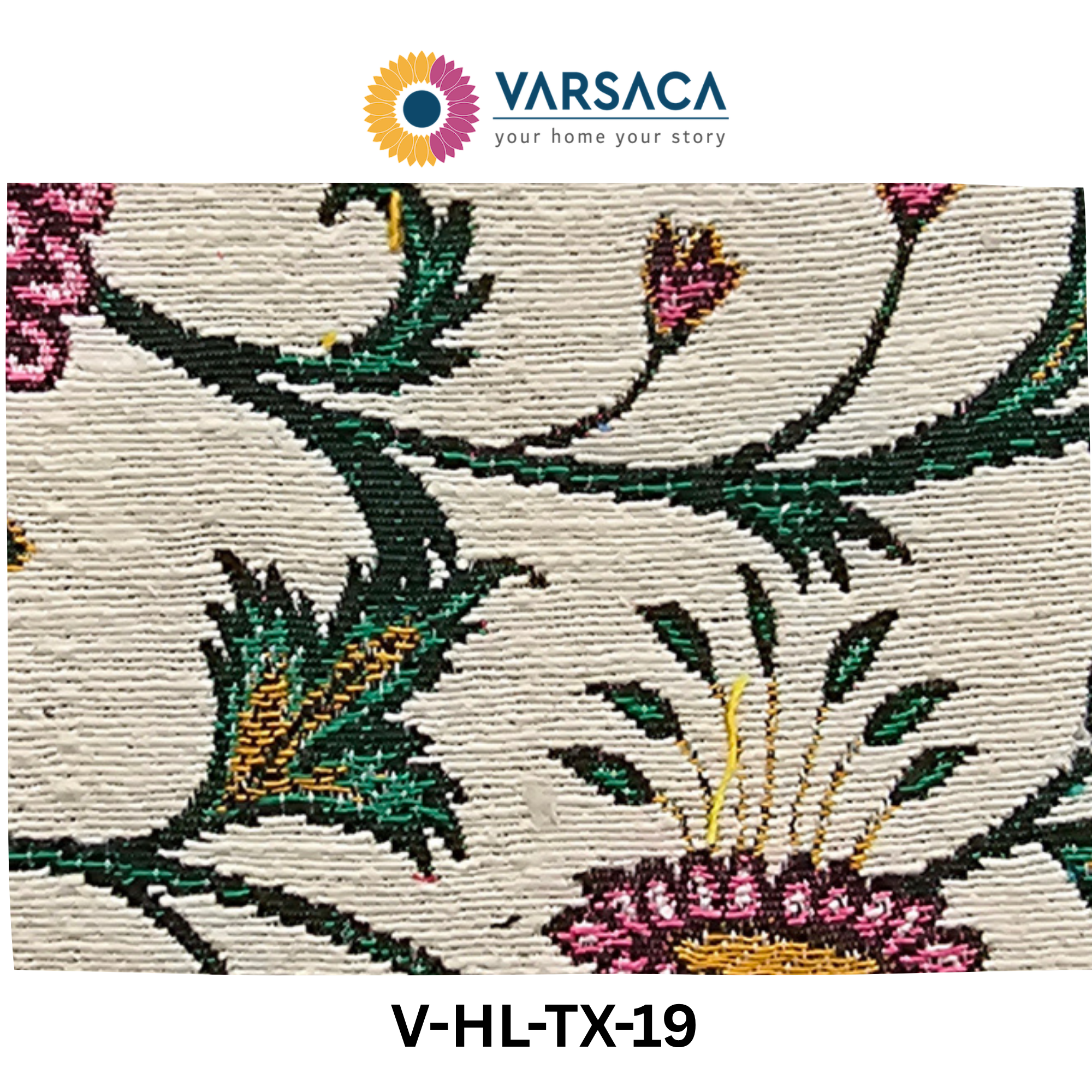 Handloom Jacquard Swatches | Heavy-Weight Cotton-Jute Samples | Upholstery & Curtain Planning