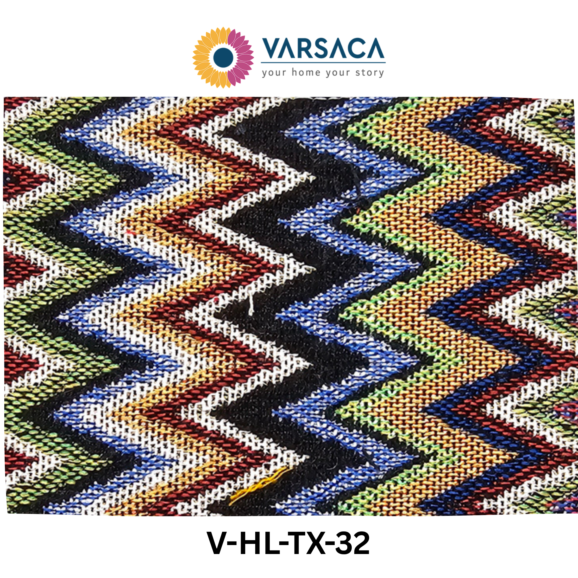 Handloom Jacquard Swatches | Heavy-Weight Cotton-Jute Samples | Upholstery & Curtain Planning