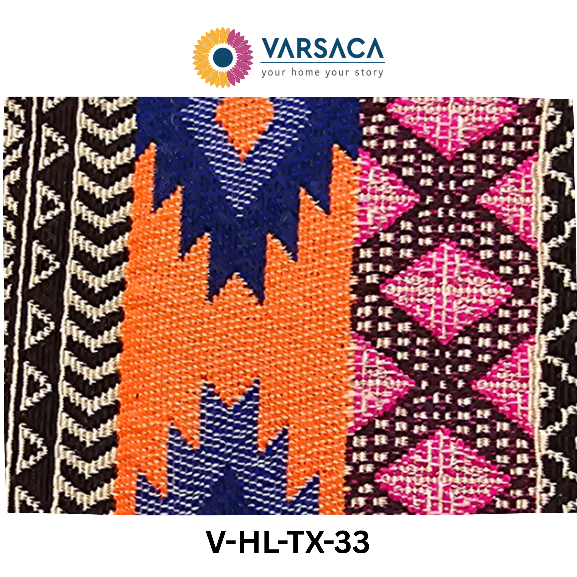 Handloom Jacquard Swatches | Heavy-Weight Cotton-Jute Samples | Upholstery & Curtain Planning