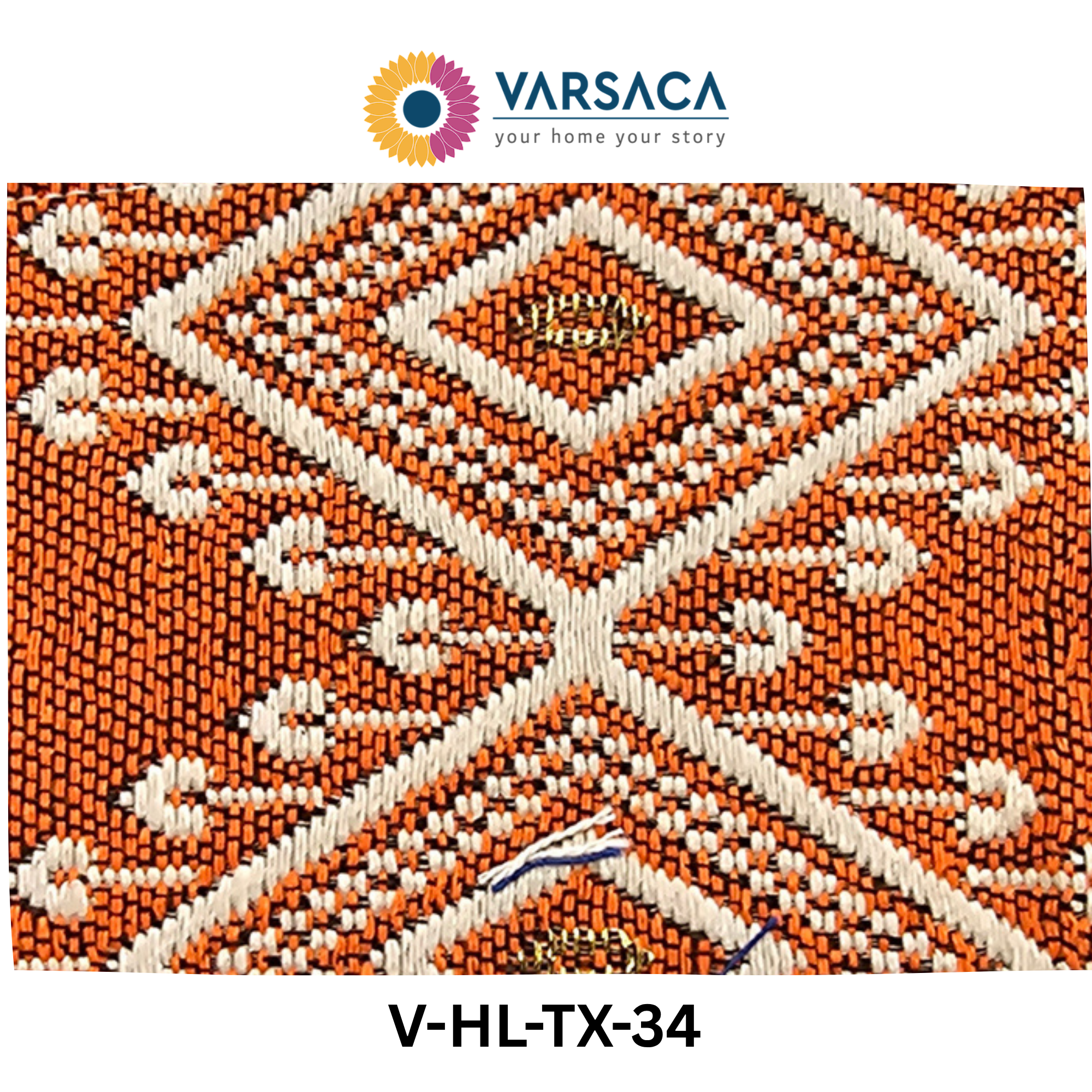 Handloom Jacquard Swatches | Heavy-Weight Cotton-Jute Samples | Upholstery & Curtain Planning