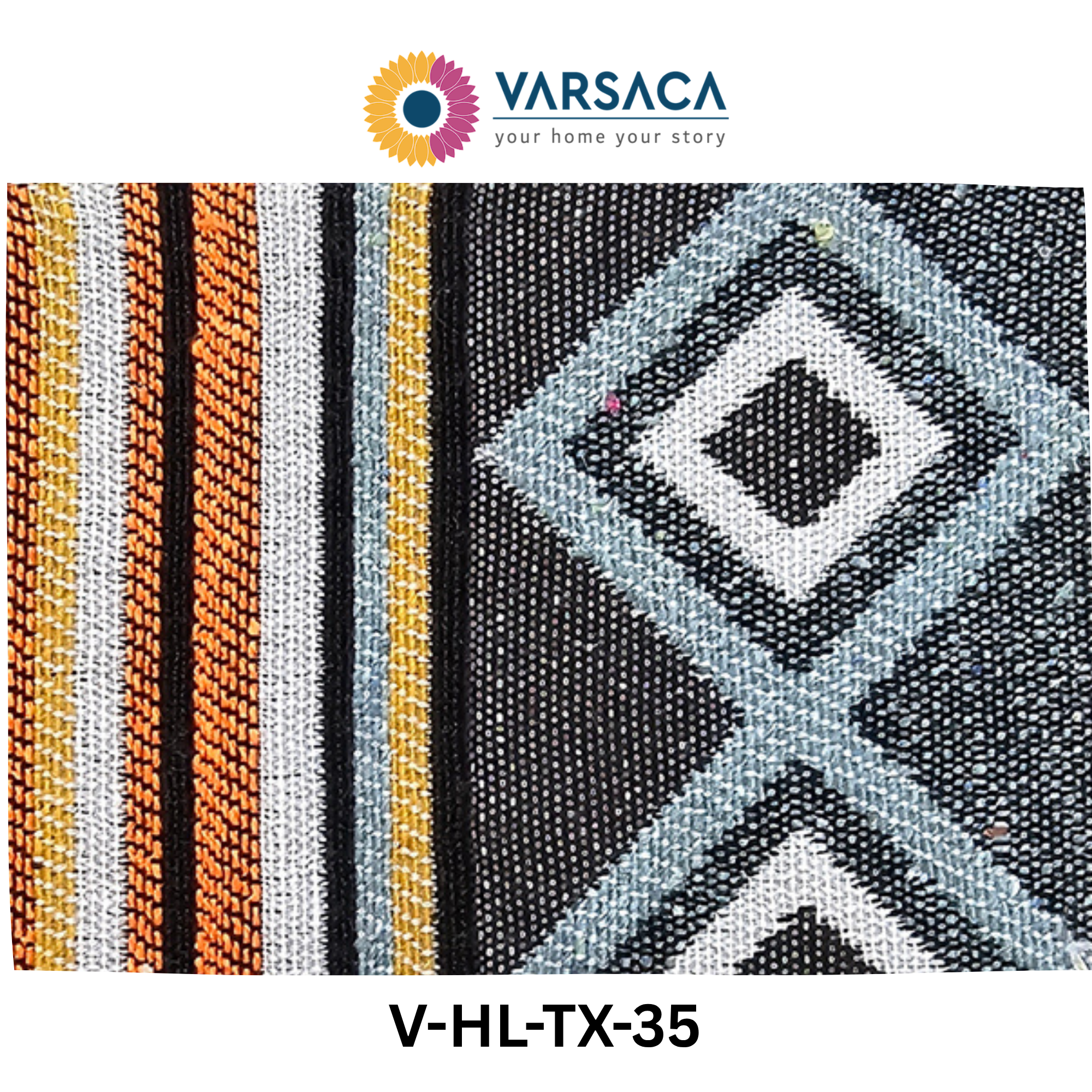 Handloom Jacquard Swatches | Heavy-Weight Cotton-Jute Samples | Upholstery & Curtain Planning
