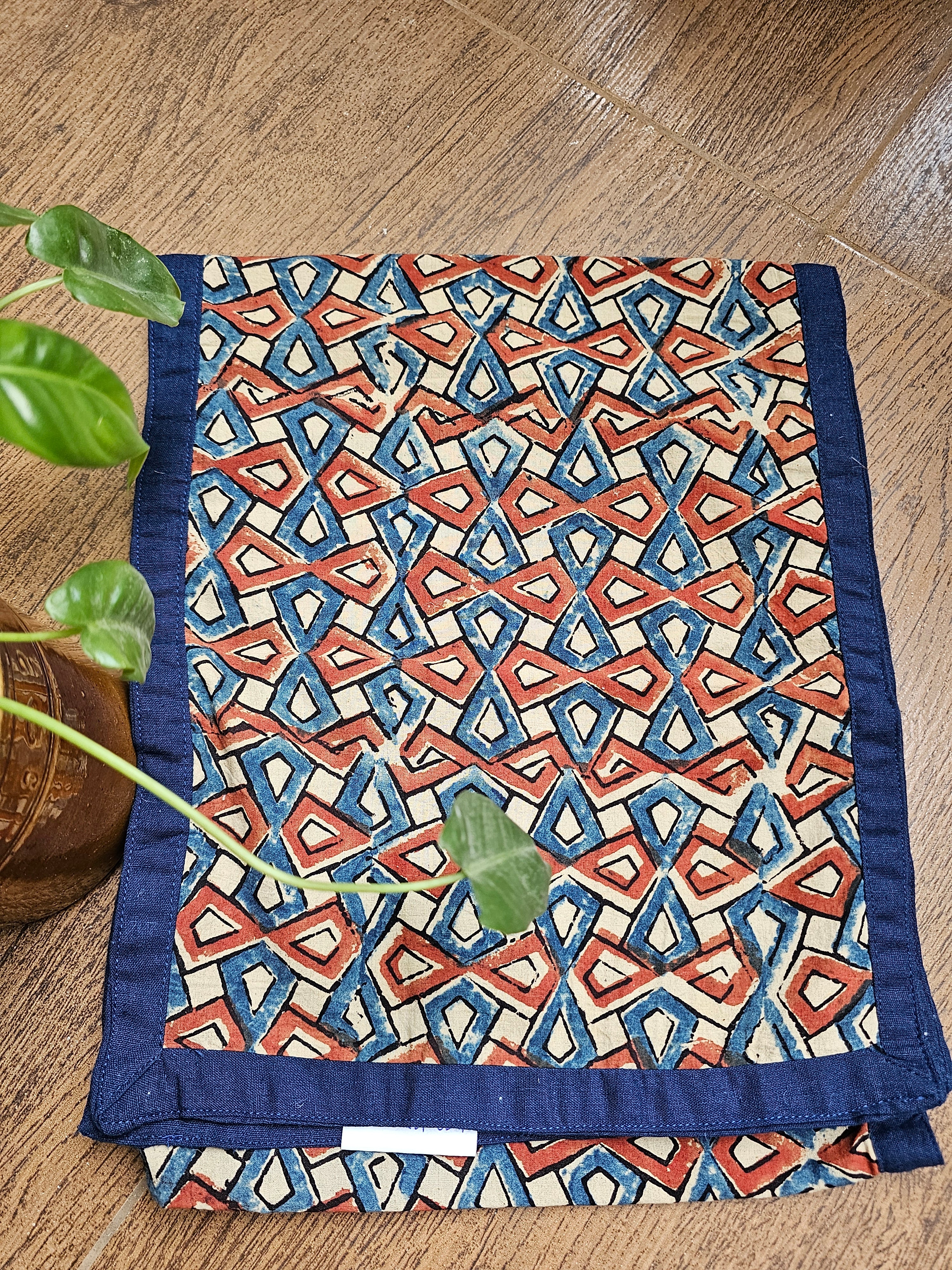 ajrakh print table decor