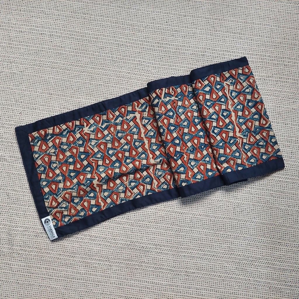 artisan block printed table linen