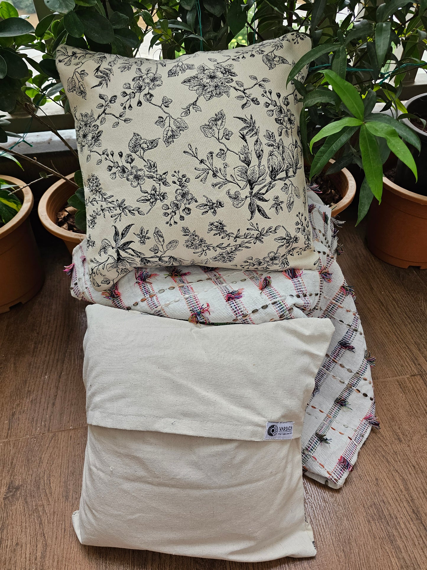 artisan boho cushion cover