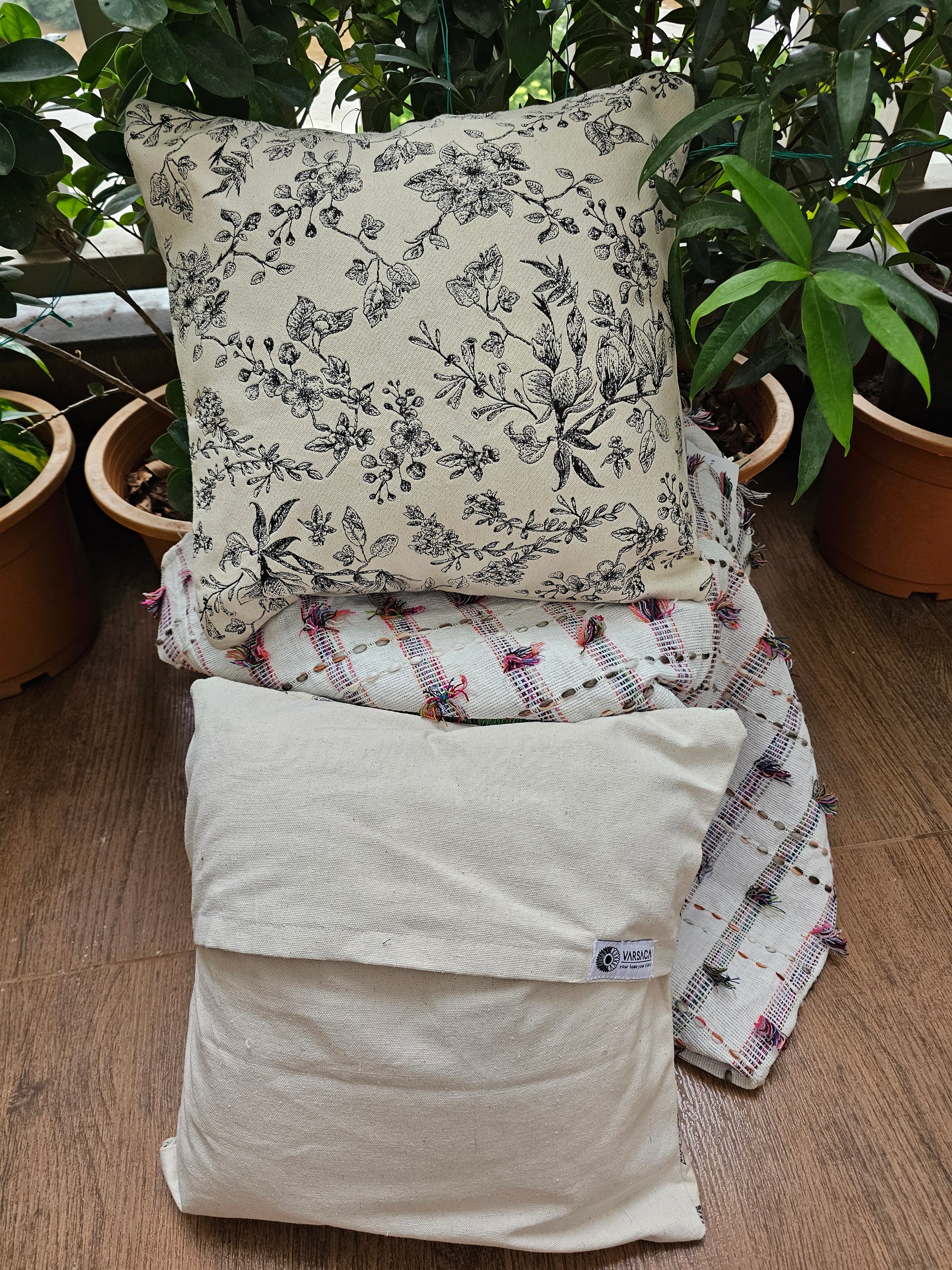 artisan boho cushion cover