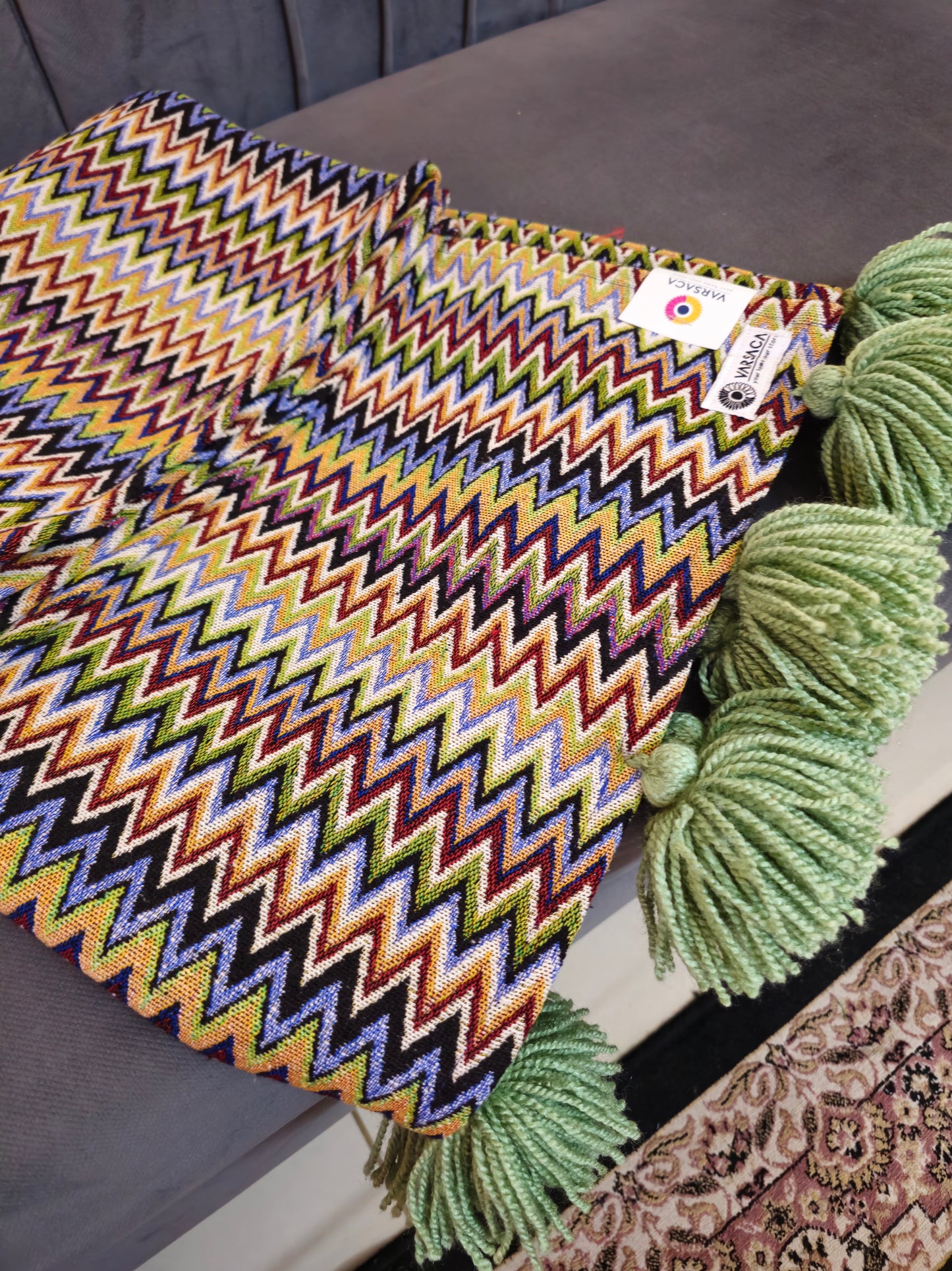 bohemian chevron blanket
