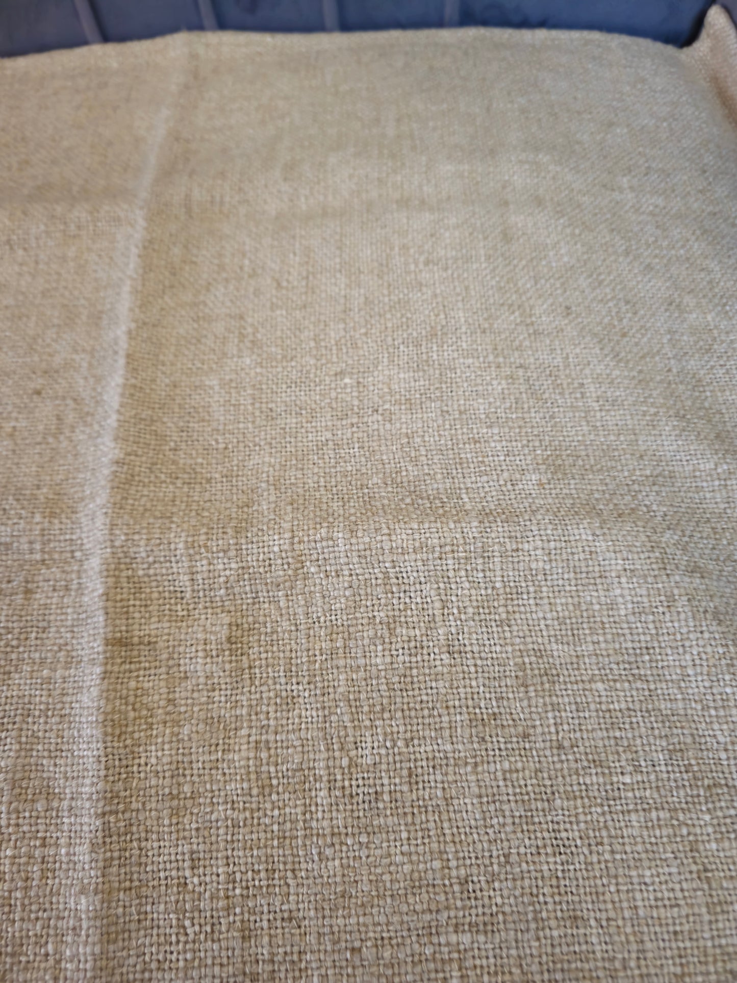 Textured fabric surface with a checkered pattern