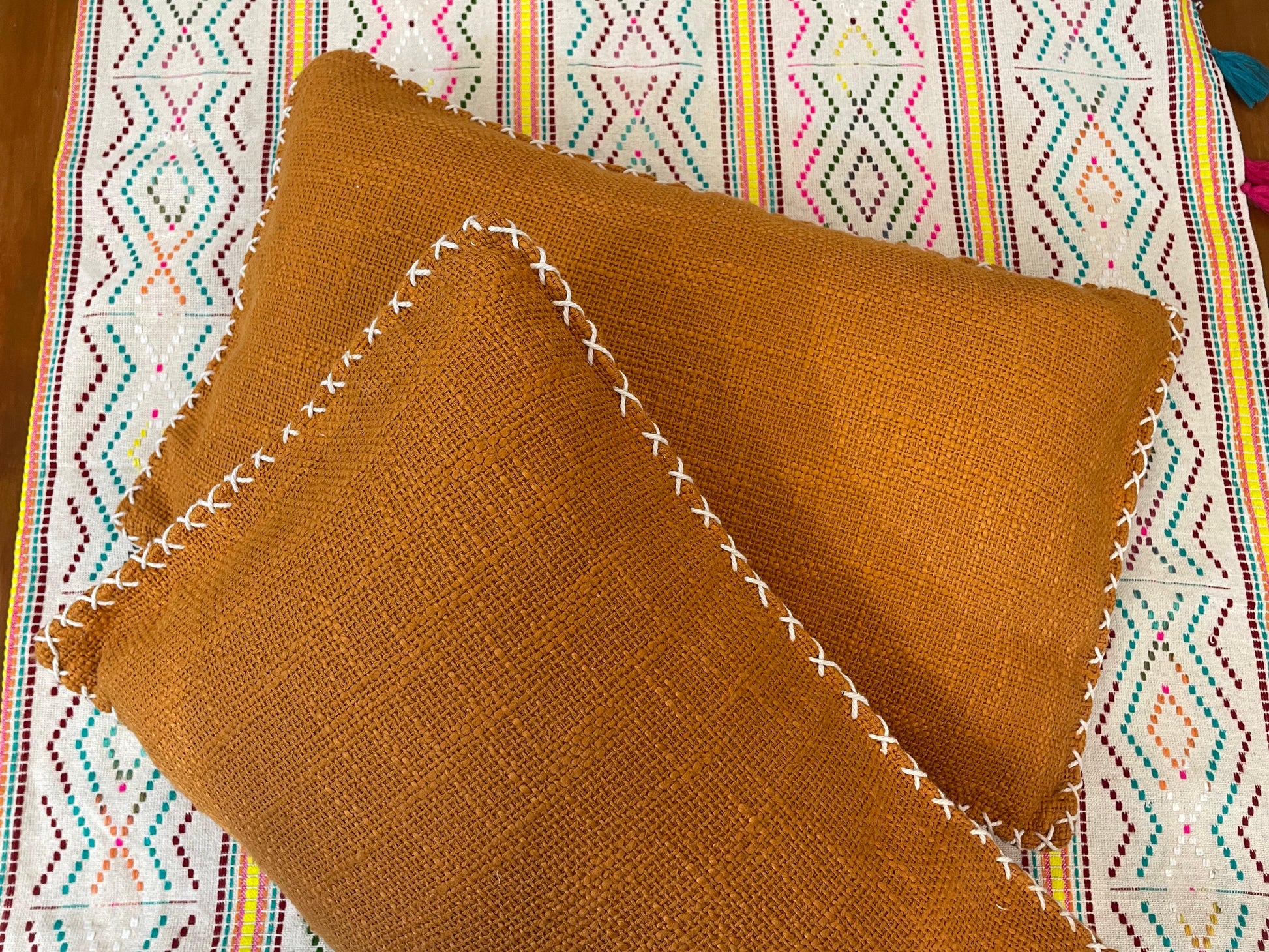 handloom pillow cover