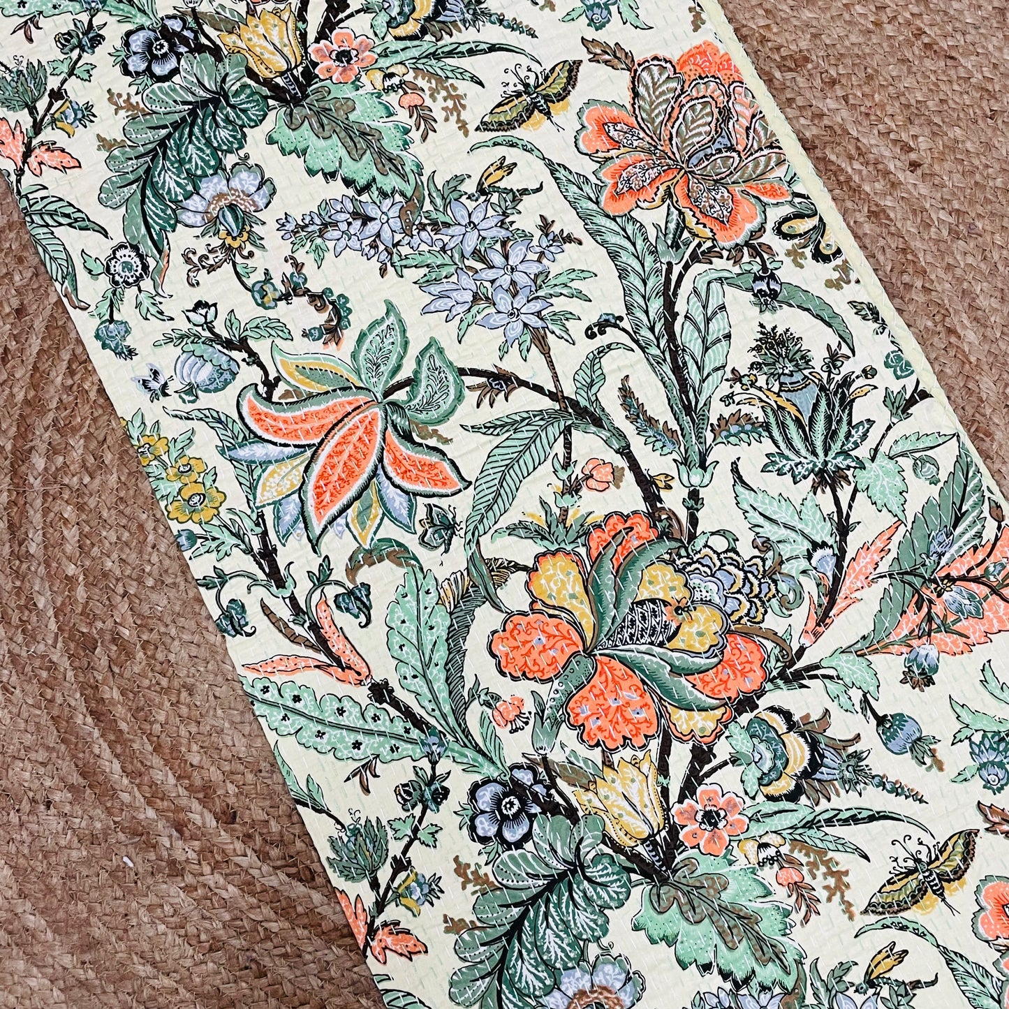 handmade kantha bedding