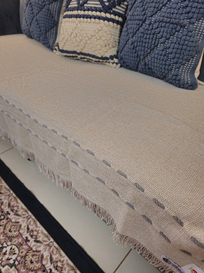 minimalist sofa throw