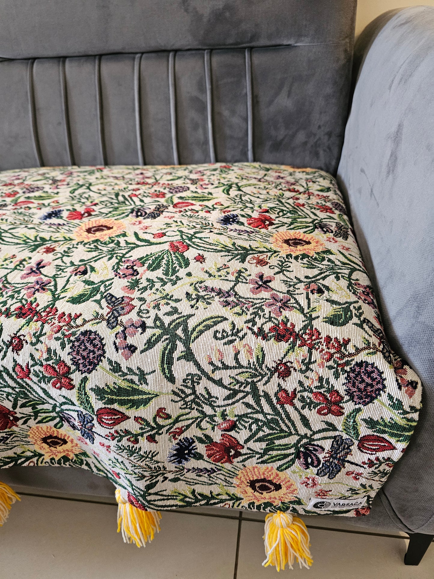 off white couch cover