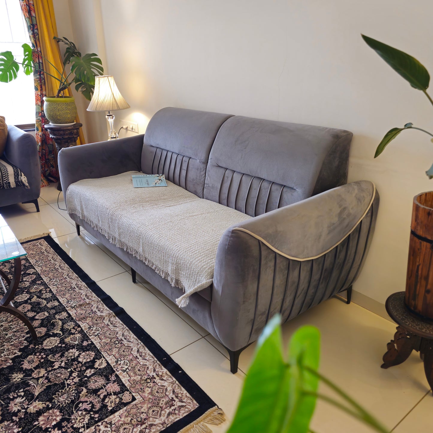 plain sofa cover