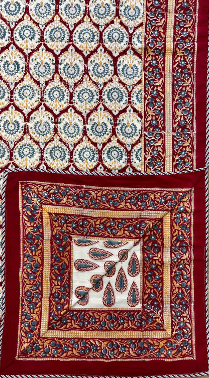 red mul cotton dohar single size