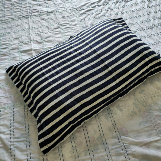 Blue and White Striped Pillow Cover Set of 2 | Stylish & Comfortable