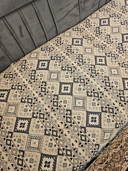 scandinavian woven blanket