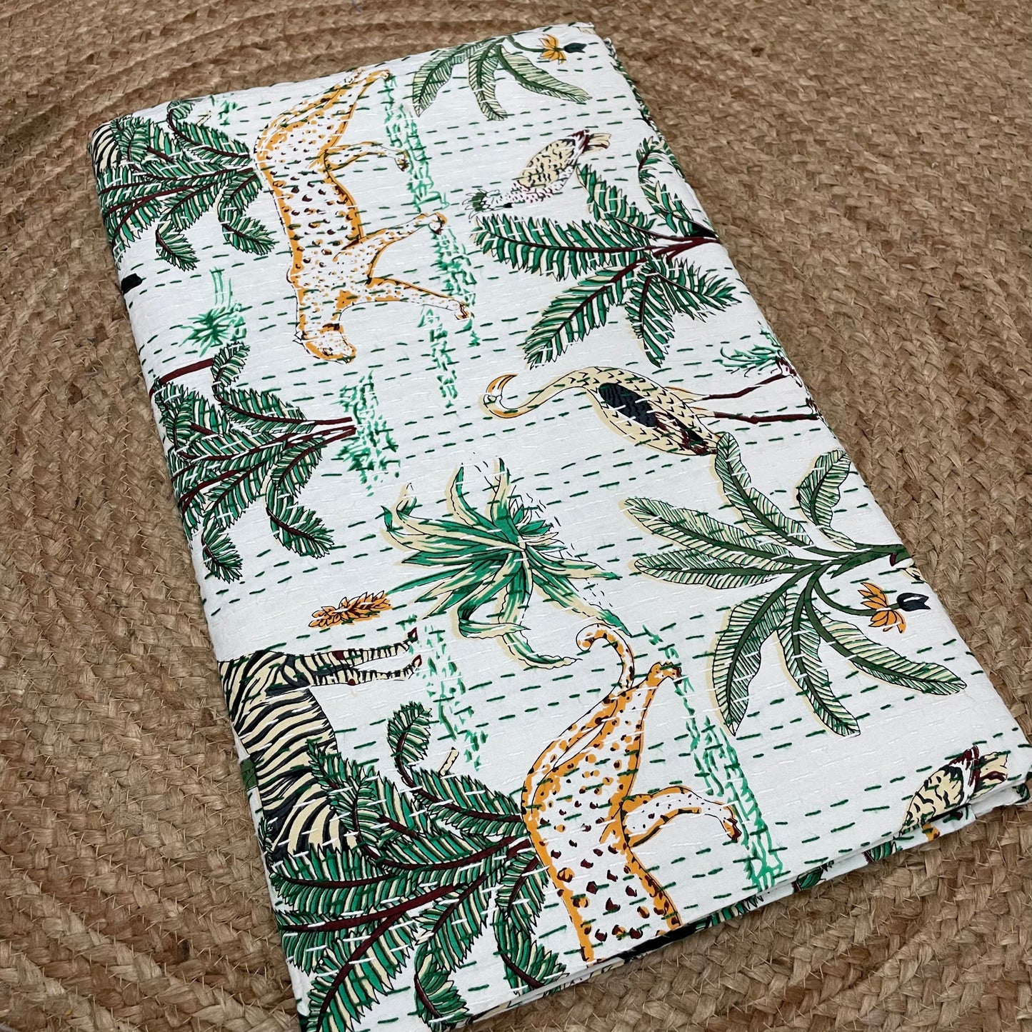 handmade cotton bedspread