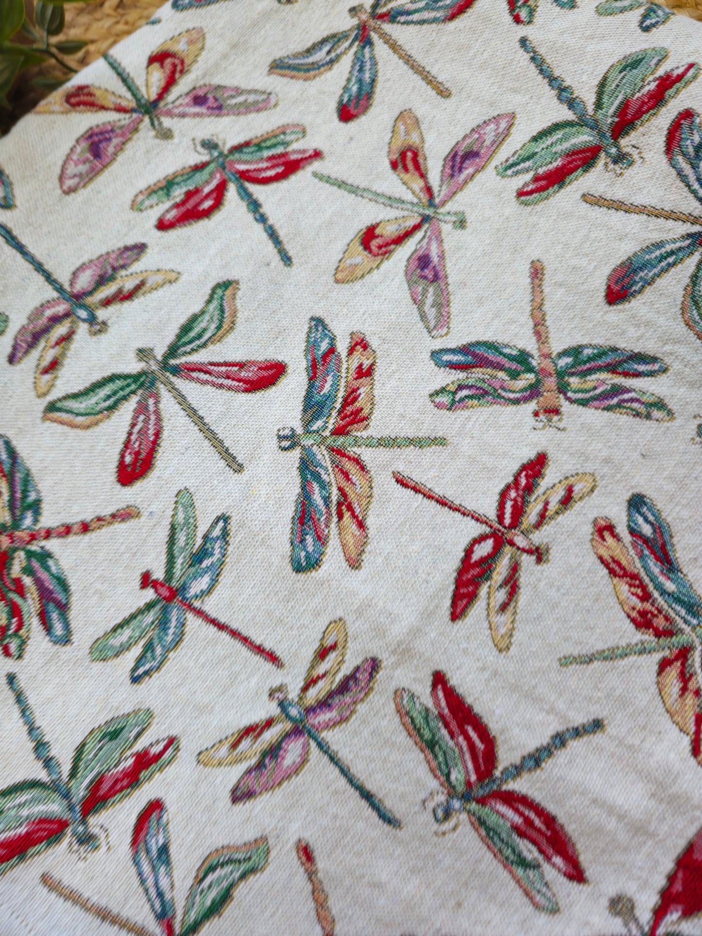 white multicolour butterfly cover