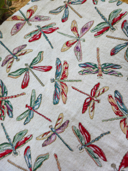 white multicolour butterfly cover